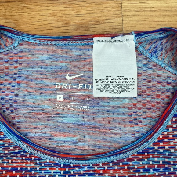 W's Nike Dri Fit Rainbow Shirt - Picture 2 of 3